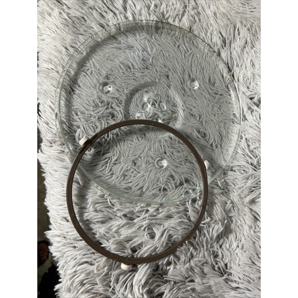 10 1/2" 10.5 Replacement Microwave Turntable Glass Plate Tray Dish Carousel L30